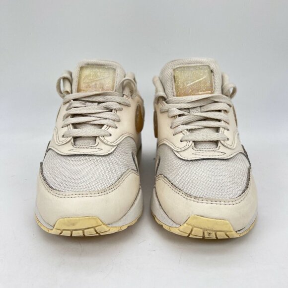 Nike Womens Air Max 1 AT5248-100 Low Top Ivory Athletic Sneaker Shoes Size 5.5 - Picture 3 of 12